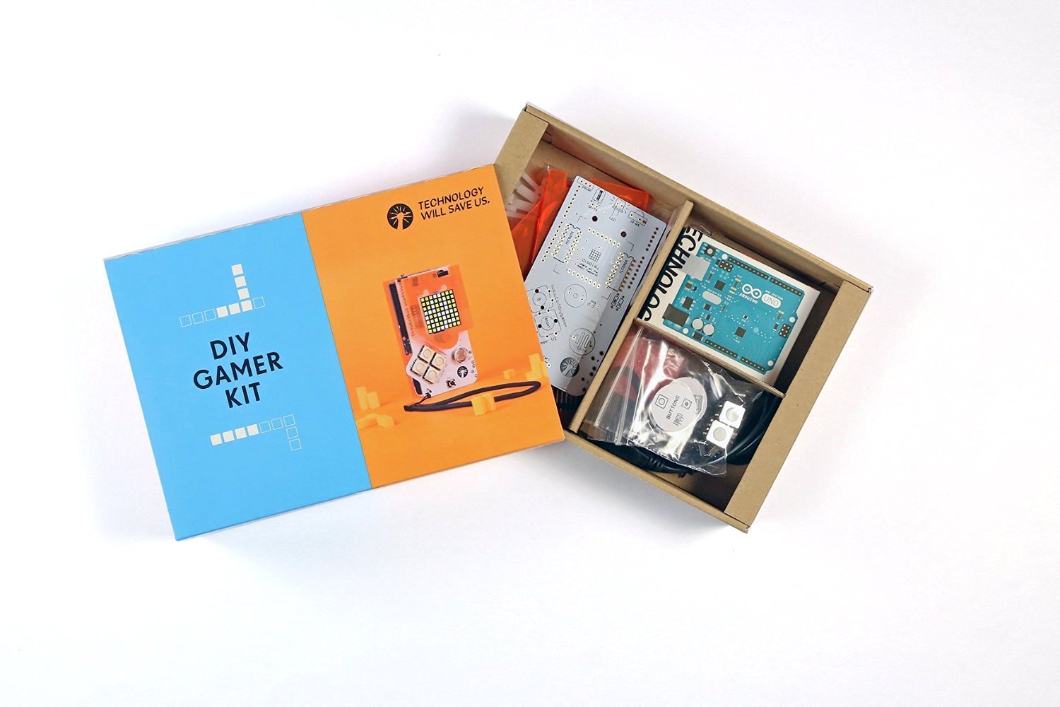 Make your own handheld gaming console with this DIY kit that's on sale