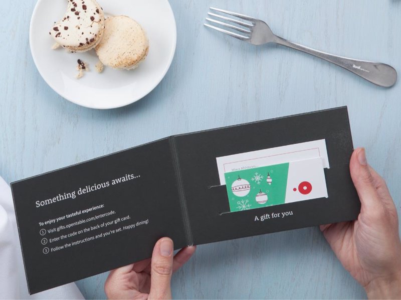 OpenTable Gift Card - Treat someone to a meal out at their favorite restaurant, or try somewhere new