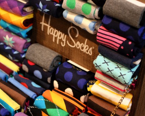 Happy Socks - Socks? If you're going to go with a classic gift, you can't go wrong with Happy Socks!