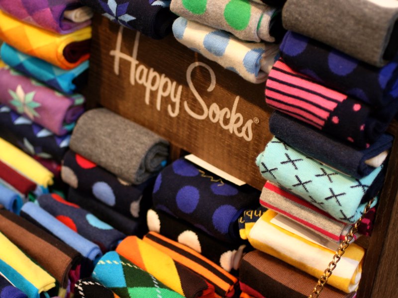 Happy Socks - Socks? If you're going to go with a classic gift, you can't go wrong with Happy Socks!