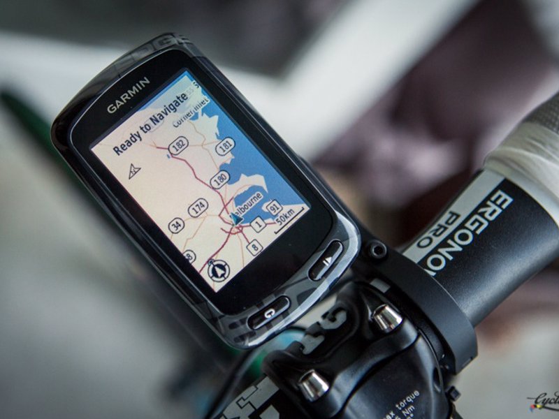 Garmin Edge 810 GPS Bike Computer - The ultimate bike computer featuring performance monitoring, GPS navigation, touchscreen, and connectivity features