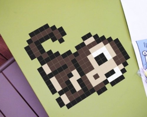 Pixel Sticker Art Kits - Small enough to fit your laptop or big enough to cover a wall, choose from 100s of patters or design your own