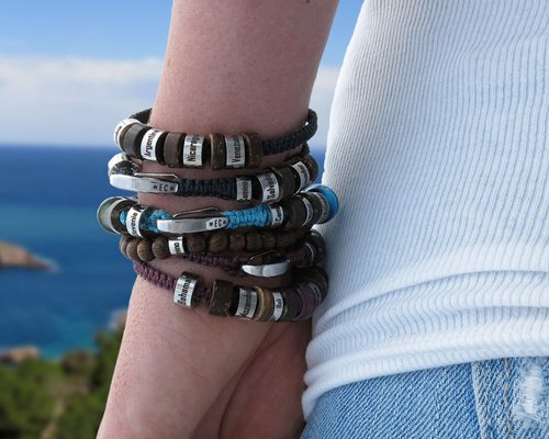 El Camino Bracelets - Highly customizable travel bracelets unique to your travel experiences