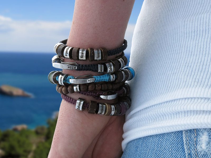 El Camino Bracelets - Highly customizable travel bracelets unique to your travel experiences