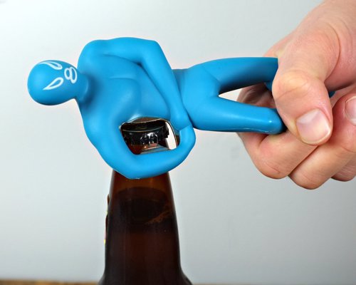 Luchador Bottle Opener - Let this Luchador wrestler wrangle your beer bottle open in a wrestling lock hold