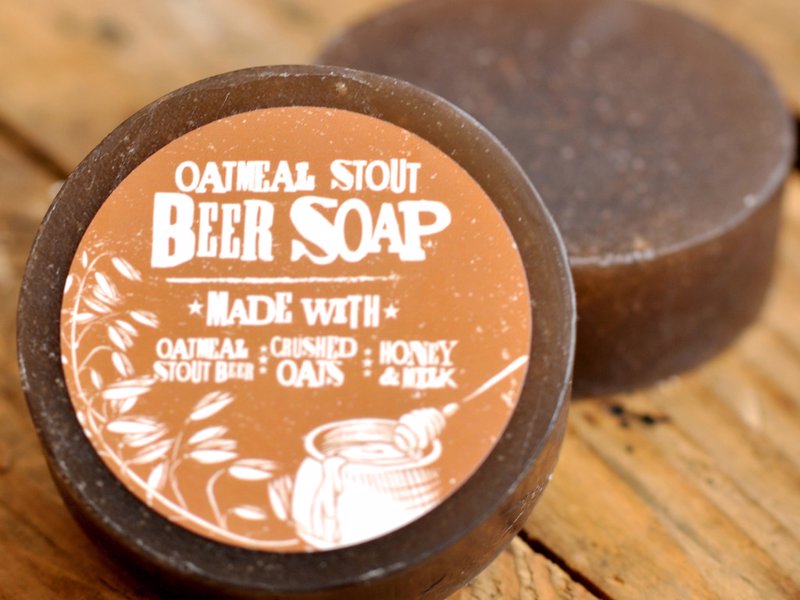 Beer Soap - Soap made from Swag Brewery's Oatmeal Stout, Vanilla Porter and more - smells amazing!