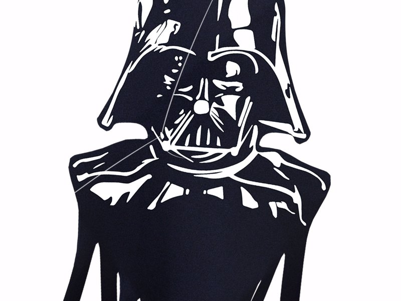 Darth Vader Kite - Outdoor fun for star wars geeks in touch with their inner child