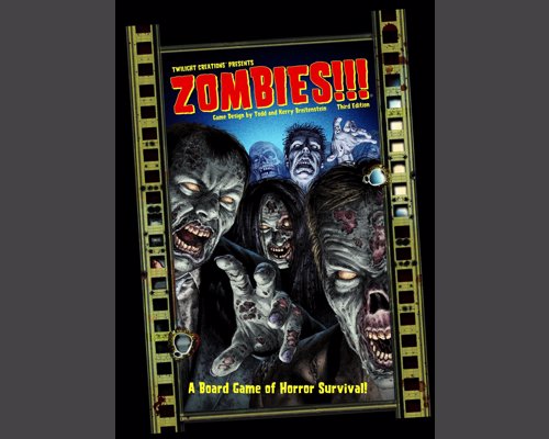 Zombies!!! Board Game - Classic survival horror board game now in it's 3rd edition
