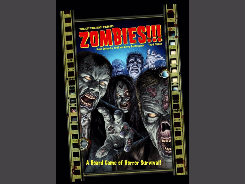 Zombies!!! Board Game - Classic survival horror board game now in it's 3rd edition