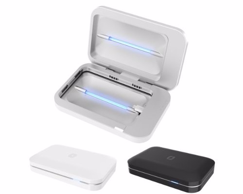 PhoneSoap Phone UV Sanitizer & Charger - Your cell phone has more bacteria on it than a toilet seat! This cleaver device will sanitize your phone while it charges