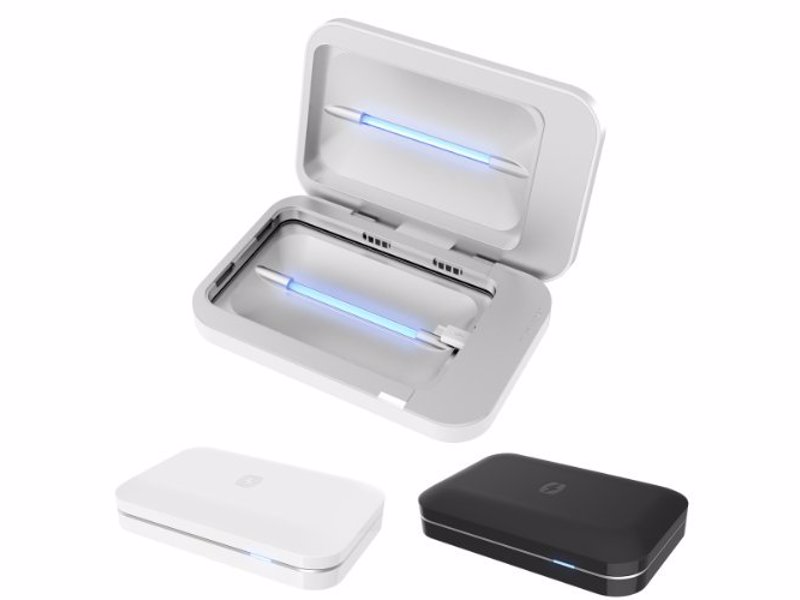 PhoneSoap Phone UV Sanitizer & Charger - Your cell phone has more bacteria on it than a toilet seat! This cleaver device will sanitize your phone while it charges