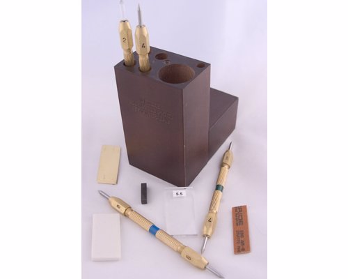 Deluxe Mohs' Hardness Pick Set for Mineral Identification - Top quality tools to help identify your mineral finds