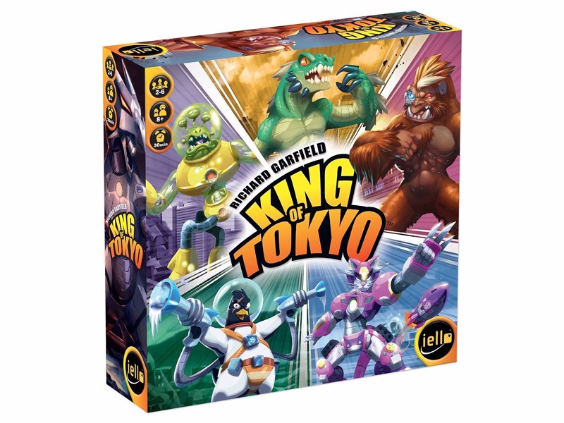 King of Tokyo - Become a giant monster and fight to become King of Tokyo in this Yahtzee-like cards and dice game with broad appeal