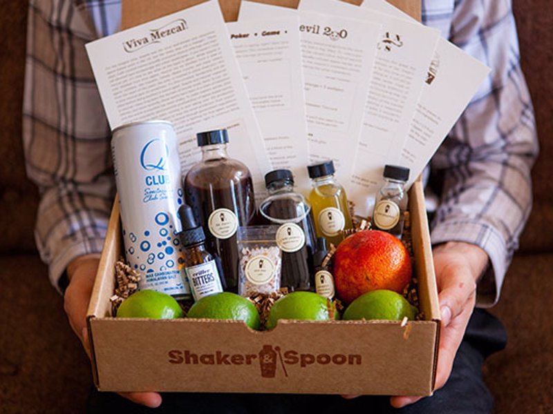 Shaker & Spoon Cocktail Subscription Box - A cocktail subscription box delivering original recipes and everything you need to make them