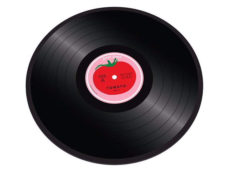 Joseph Joseph Vinyl Record Chopping Board - Retro record design worktop saver, great for music fans