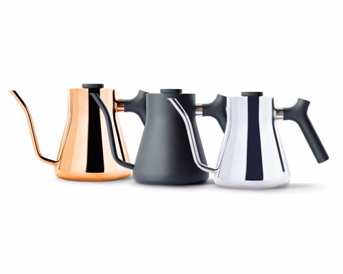 Stagg Pour-Over Kettle - Beautiful minimalist design meets perfect functionality for the design conscious coffee lover