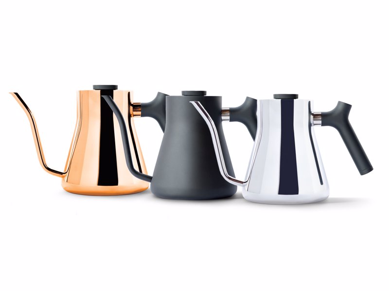 Stagg Pour-Over Kettle - Beautiful minimalist design meets perfect functionality for the design conscious coffee lover 