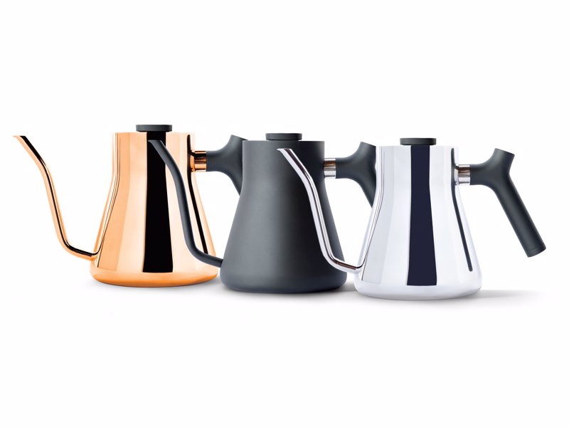 Stagg Pour-Over Kettle - Beautiful minimalist design meets perfect functionality for the design conscious coffee lover
