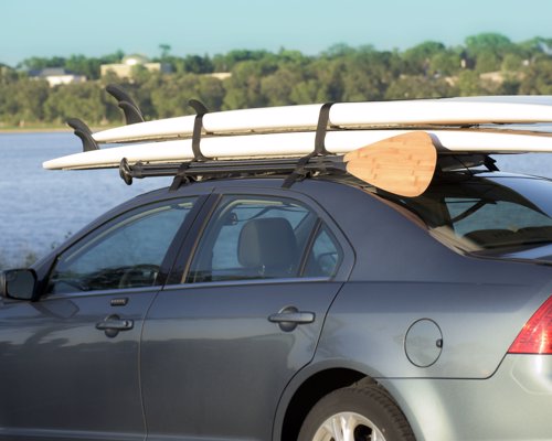 Otium Soft Vehicle Rack - Light weight, quick fit car rack to carry your kayak, skis, ladders, lumber and much more