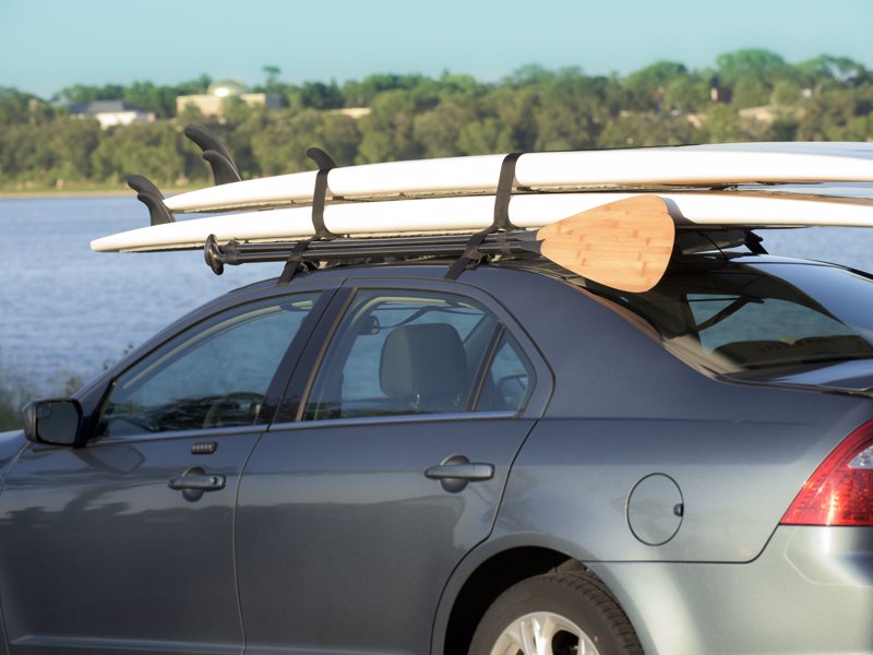 Otium Soft Vehicle Rack - Light weight, quick fit car rack to carry your kayak, skis, ladders, lumber and much more