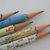 Vintage atlas hand wrapped pencils