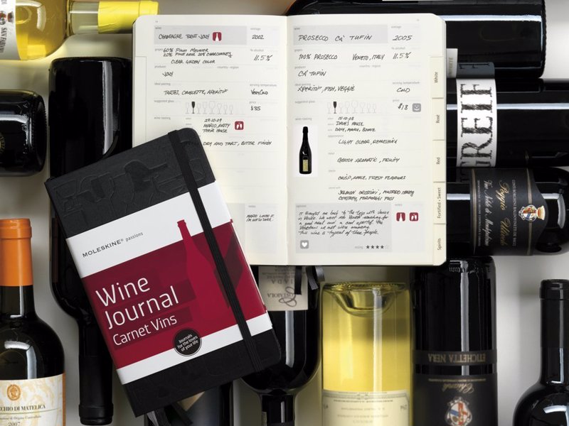 Moleskine Wine Journal - Collect and organize your tasting experiences
