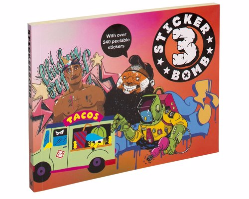 Stickerbomb by Studio Rarekwai - Sticker books packed full of graffiti and street art inspired designs