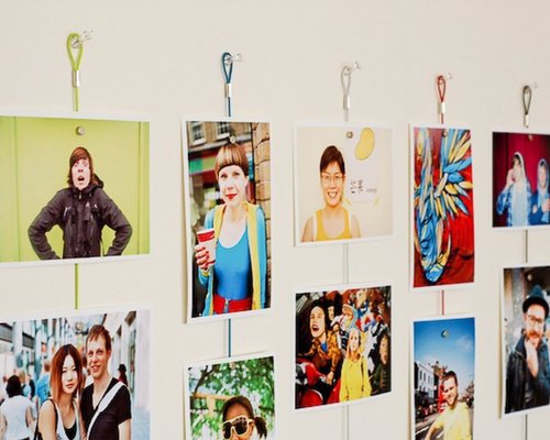 Magnetic Photo Rope - A quick and easy way to hang your photos creatively