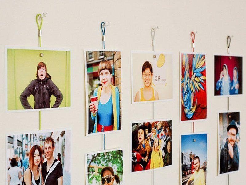 Magnetic Photo Rope - A quick and easy way to hang your photos creatively