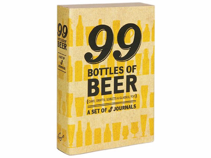 99 Bottles of Beer Journal - Mini journals designed for beer geeks