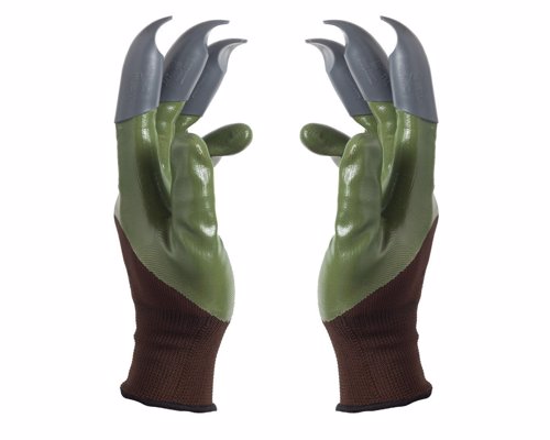 Honey Badger Garden Gloves - Digging and planting gloves that prevent worn out finger tips and broken nails