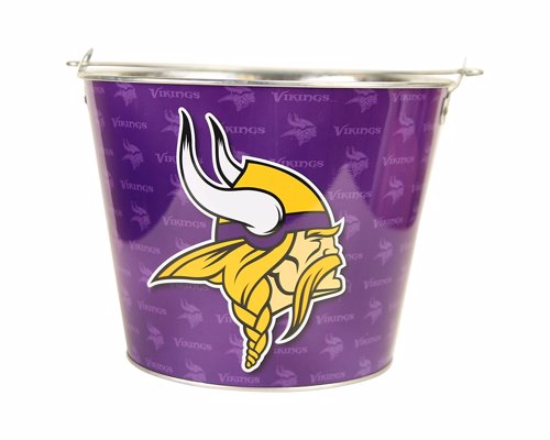 NFL Team Beer Bucket - These beer buckets hold six beers with ice, but also work well as a gift basket for a sports fan