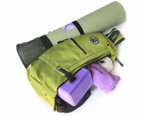 Aurorae Yoga Sling Backpack - Sports sling backpack that's perfect for fitting your yoga mat and all your gear into
