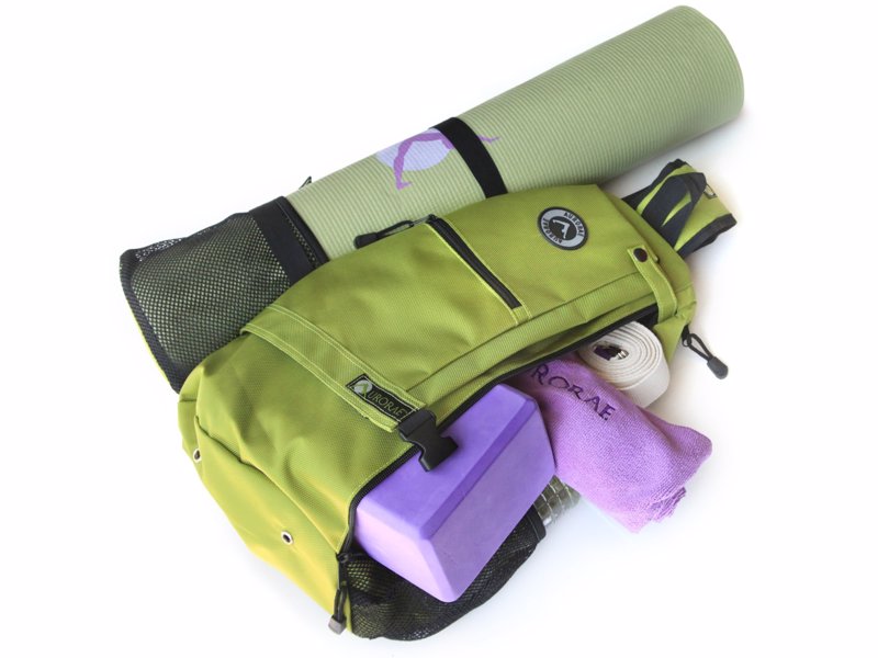 Aurorae Yoga Sling Backpack - Sports sling backpack that's perfect for fitting your yoga mat and all your gear into