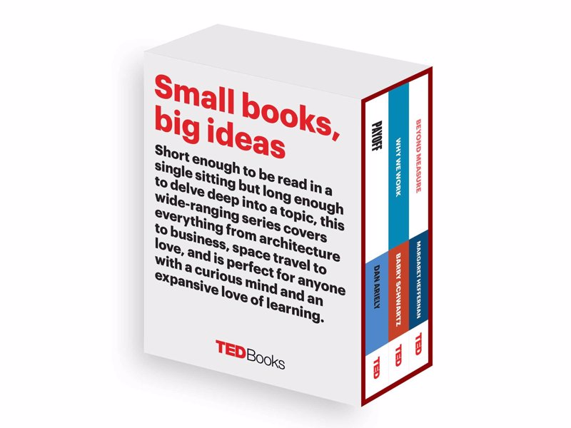 TED Books Box Set: The Business Mind - TED Books pick up where TED Talks leave off, this set includes books from three of the leading business minds of our time