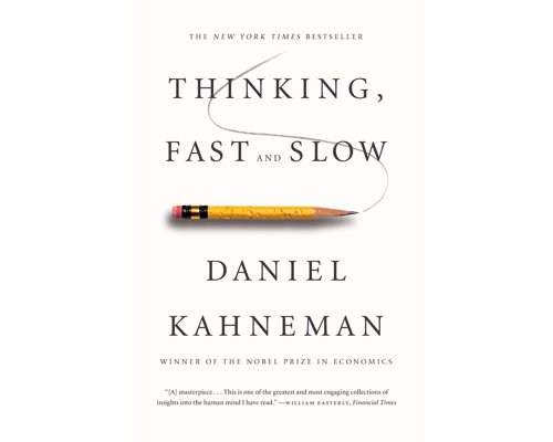 Thinking, Fast and Slow - Daniel Kahneman - A tour of the mind explaining two systems that drive the way we think and make decisions, compelling reading for fans of psychology, science and business