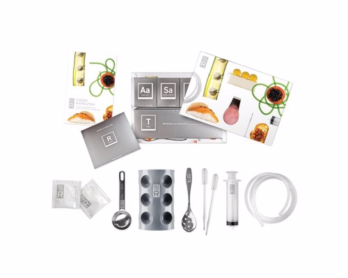 Molecule-R Cuisine Molecular Gastronomy Kit - Everything you need to experiment at home with molecular gastronomy techniques such as spherification, emulsification and gelification