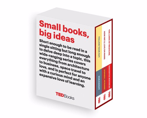 TED Books Box Set: The Science Mind - TED Books pick up where TED Talks leave off, this set includes books from three of the leading business minds of our time