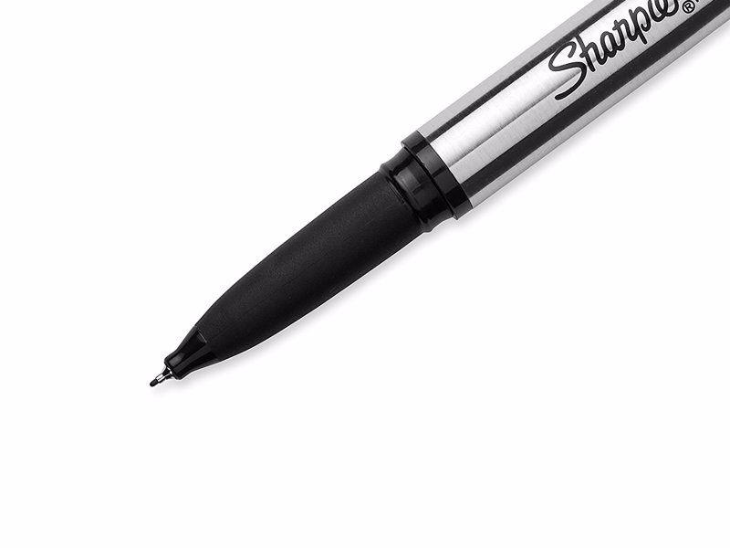 Sharpie: Stainless Steel Fine Point Permanent Marker - Premium refillable version of the classic sharpie