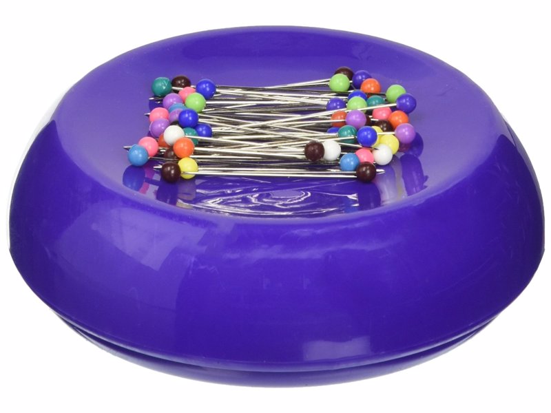 Grabbit Magnetic Pincushion - A handy pin holder that uses a magnetic field to keep your pins in one place