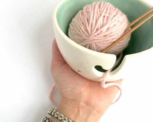 Minimalist Yarn Bowls by MuddyHeart - An attractive collection of handmade yarn bowls