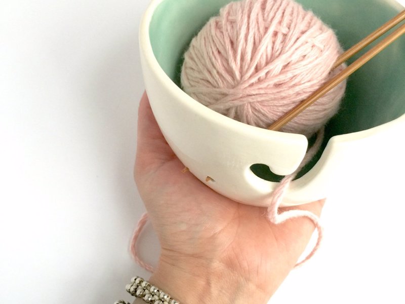 Minimalist Yarn Bowls by MuddyHeart - An attractive collection of handmade yarn bowls