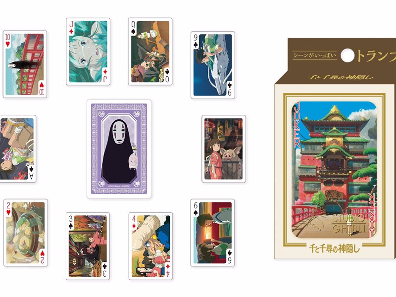 studio ghibli post card