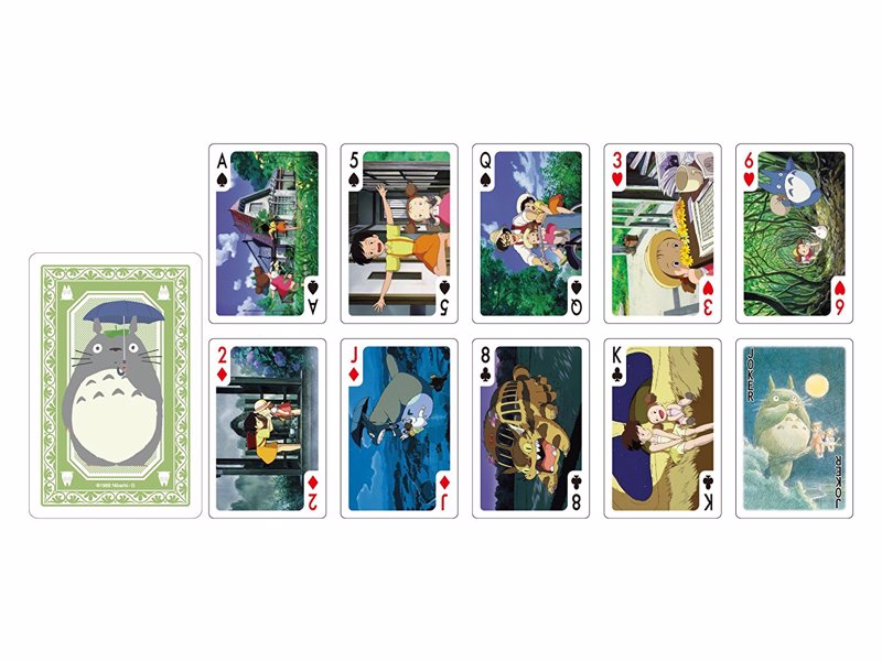 Studio Ghibli Playing Cards Expertly Chosen Gifts