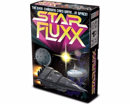 Star Fluxx - Space themed edition of the card game where the rules change as you play, filled with geeky sci-fi references and humor