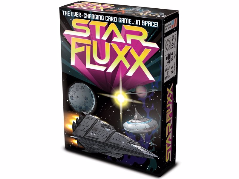 Star Fluxx - Space themed edition of the card game where the rules change as you play, filled with geeky sci-fi references and humor