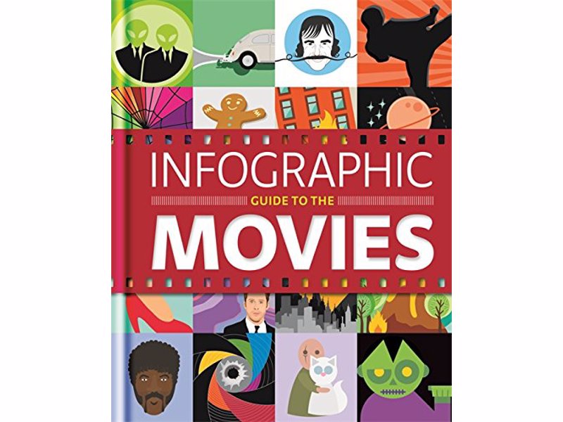 Infographic Guide to the Movies - Over 100 original illustrations to amaze and astound movie lovers of every major movie genre, and every major movie market around the world