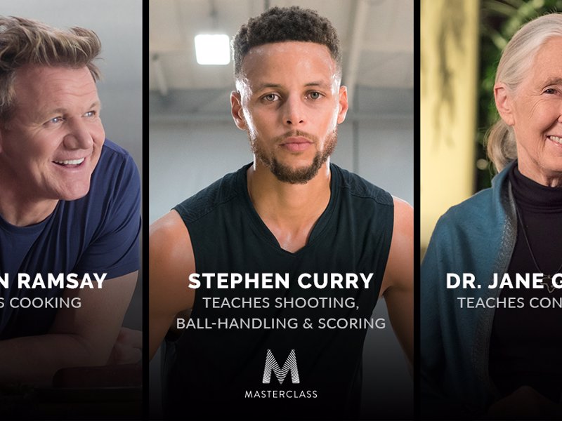 Online Classes From The World's Masters - Learn to cook from Gordon Ramsey, music production from Deadmau5, tennis from Serena Williams and much more