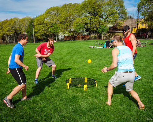 Spikeball Game Set - Perfect outdoor gift for the family, picnic, beach, tailgate, yard - As Seen on Shark Tank