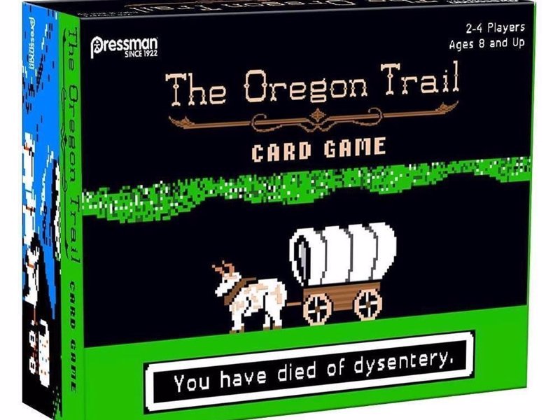 The Oregon Trail Card Game - Card game based on the classic computer game - will you die of dysentery?